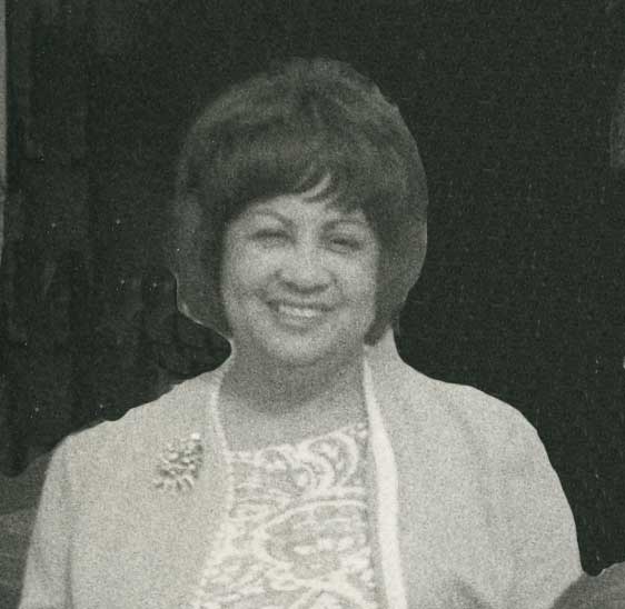 Blanche Helen Bain
wife of Gene Merdoza Dano
1912-2001
