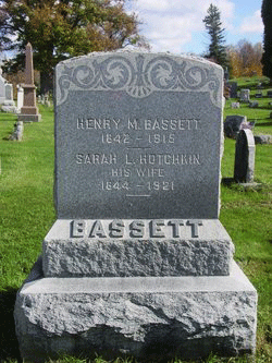 henry M. Bassett Tombstone