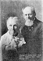 Charles W. Wythe and wife Mary J. Mattson