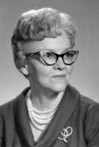 Dorothy Hepburn, wife of Frederick Hildebrand