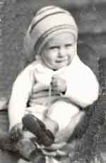 Paul Hishman as a baby