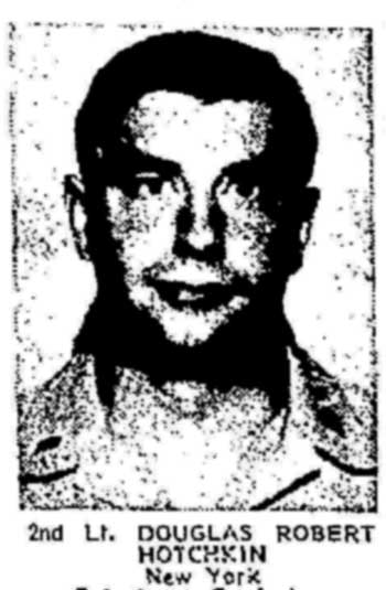 2nd Lt. Douglas Robert Hotchkin
Big Springs, TX March 1970