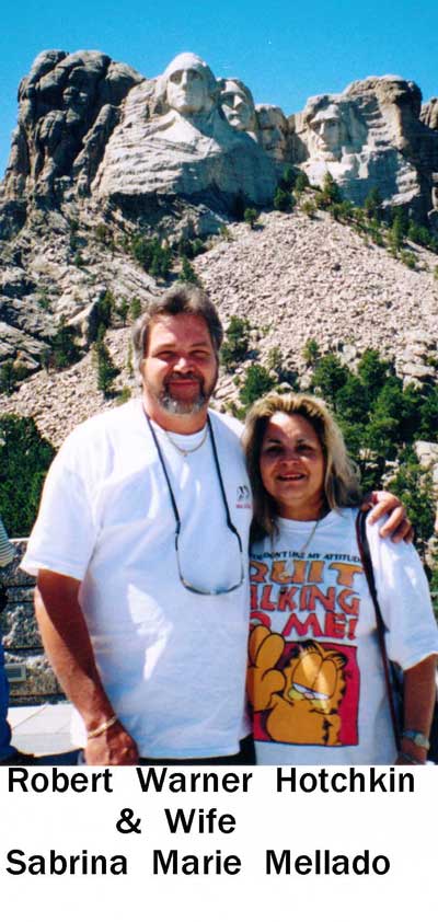 Robert Warner Hotchkin and wife Sabrina