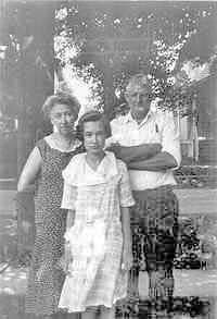 John A. Hotchkin, wife Elizabeth Balcom and their daughter Myrtle Violia