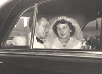 Ralph William Johnston 1927-1977
bride Margaret Corlin Turgeon 1926