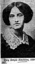 Mary Semple Hotchkin, at a Young Age