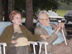Glen William Moorehouse and wife Myrtle Ledana Fields