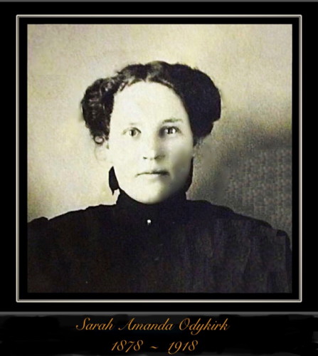 Sarah Emma Odykirk Sanford 1878-1918