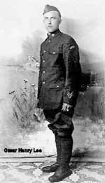 Oscar Henry Lee, about 1919