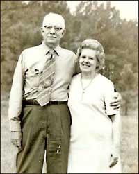 Helen Weincek Edwards and husband Vines Preston