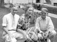 Ruby with her sons Preston and Grady